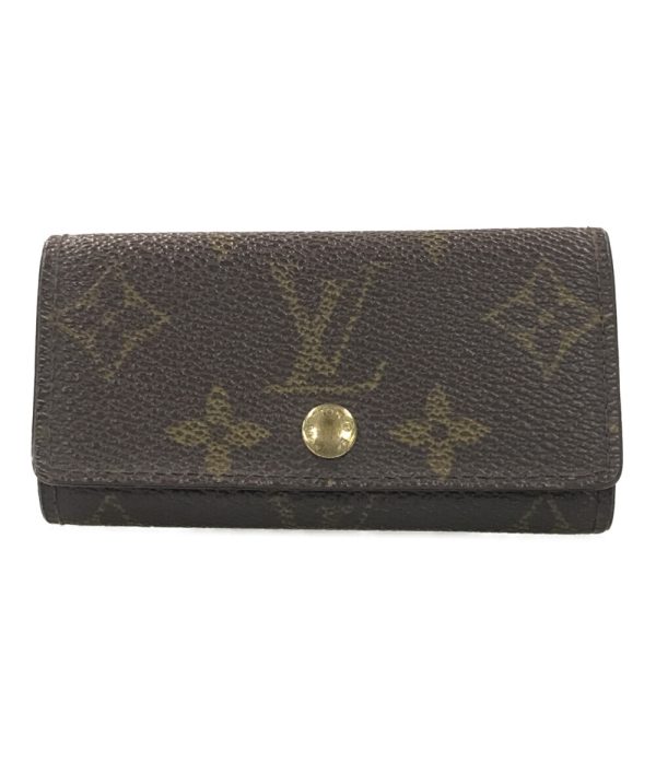 abo0056108 1 Louis Vuitton 4 key Case Multicle 4 Brown