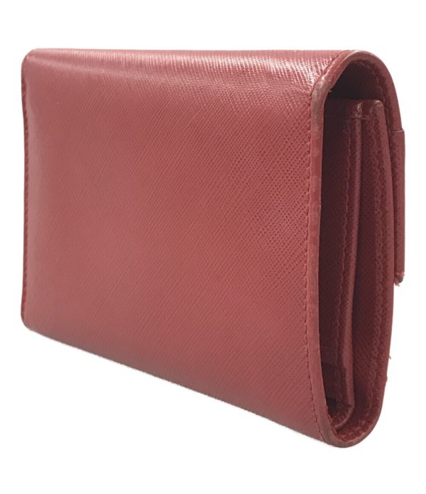 abo0057766 2 Salvatore Ferragamo Trifold Wallet Vara Red