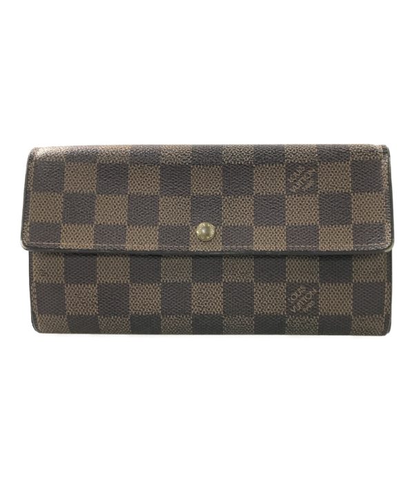 abo0060111 1 Louis Vuitton Wallet Pochette Portomone Cult Brown