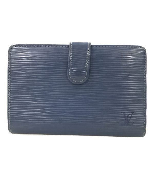 abo0060112 1 Louis Vuitton Wallet Portefeuille Viennois Blue