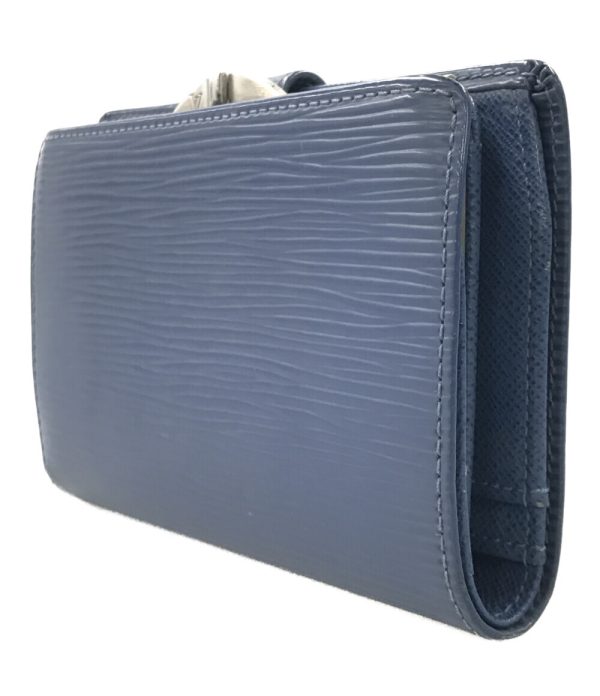 abo0060112 2 Louis Vuitton Wallet Portefeuille Viennois Blue