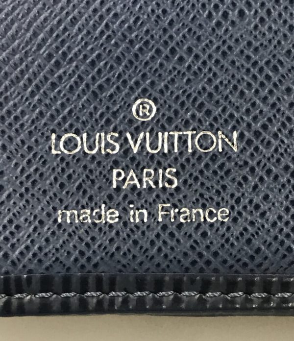 abo0060112 4 Louis Vuitton Wallet Portefeuille Viennois Blue