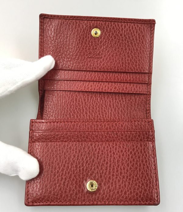 abo0060124 3 Gucci Bifold Wallet Red