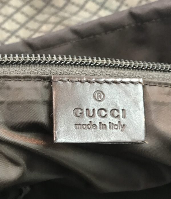 abo0060177 4 Gucci Nylon Tote Bag Brown