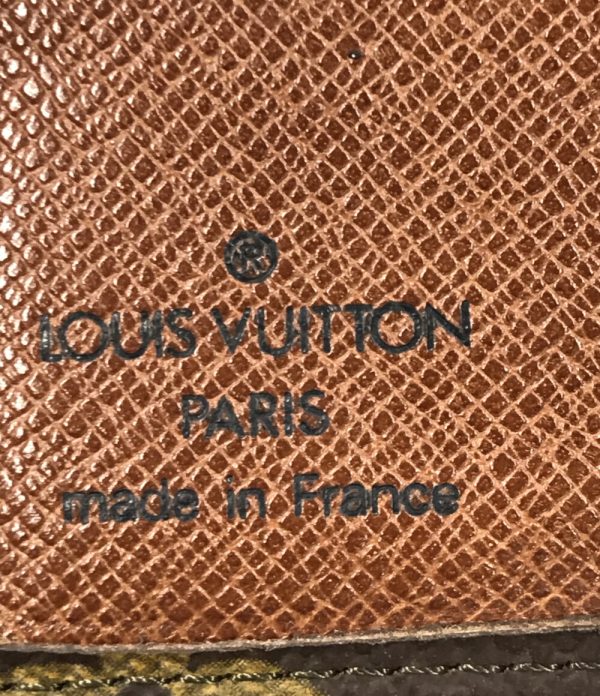 abo0060187 4 Louis Vuitton Wallet W Hook Bier Cult Credit Brown