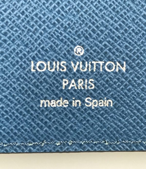 abo0060209 4 Louis Vuitton Wallet Portefeuille Brother Blue