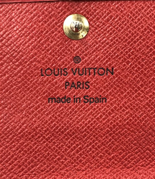 abo0060219 4 Louis Vuitton 6 Key Case Multicle 6 Epi Red