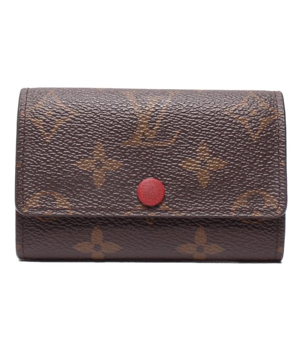 abo0060704 1 Louis Vuitton 6 Key Case Multicle 6 Monogram Brown