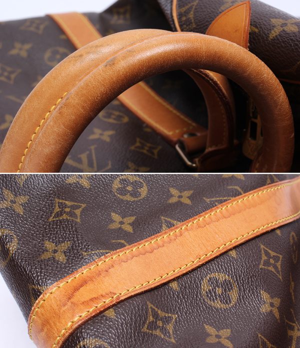 abo0062166 7 Louis Vuitton Boston bag Keepall 55 Monogram Brown