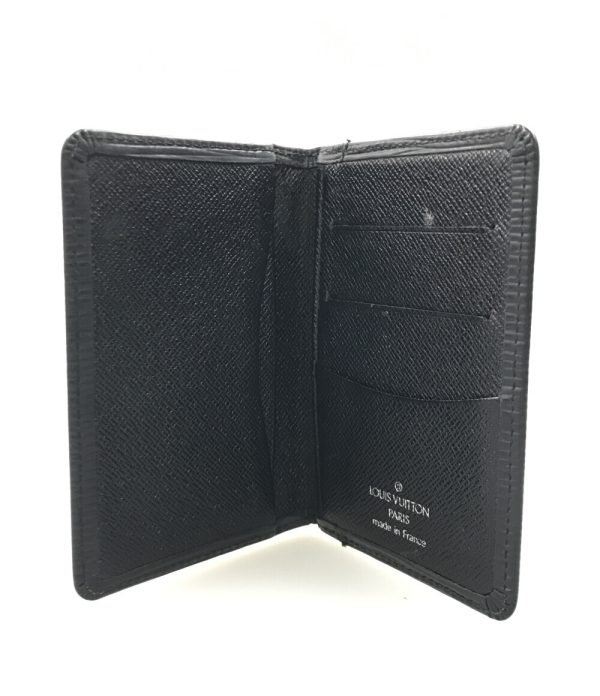 abo0062297 3 Louis Vuitton Card Case Organizer De Poche Black