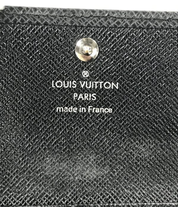 abo0062323 4 Louis Vuitton 6 key Case Ardoise Multicle 6 Black