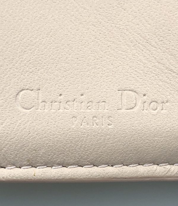 abo0064134 4 Christian Dior Trifold Wallet Pink