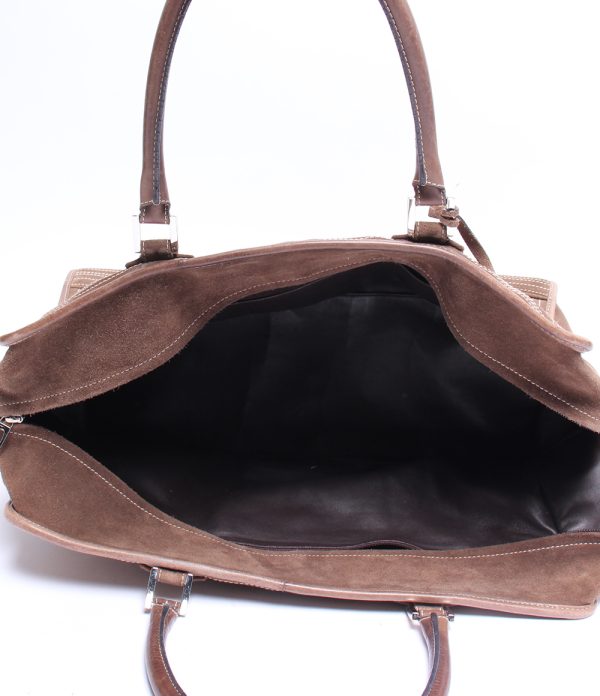 abo0065444 3 Loewe Shoulder Bag Suede Brown