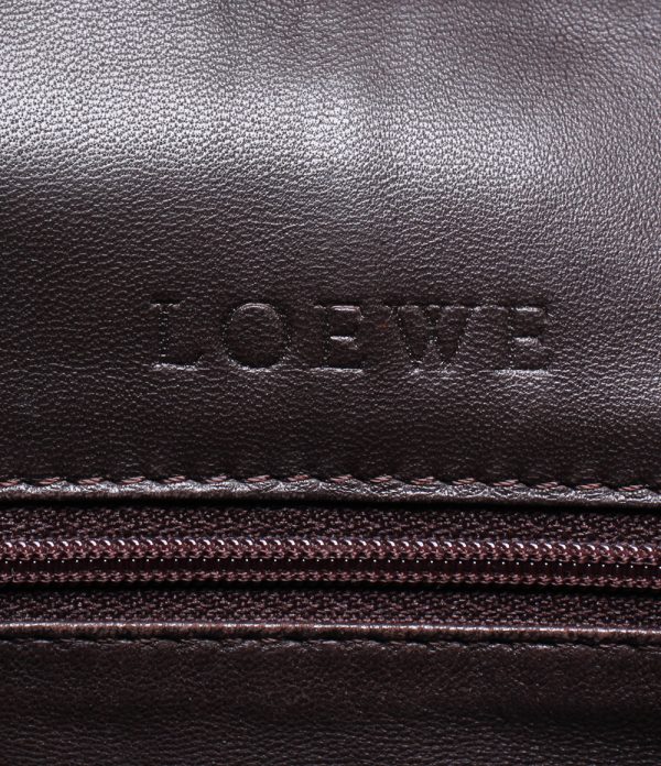 abo0065444 4 Loewe Shoulder Bag Suede Brown