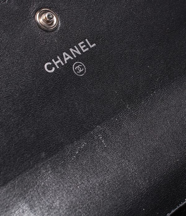 abo0067285 7 Chanel Long Wallet Here Mark Black