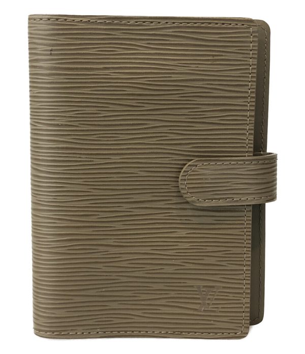 abo0067295 1 Louis Vuitton Notebook Cover Agenda PM Gray