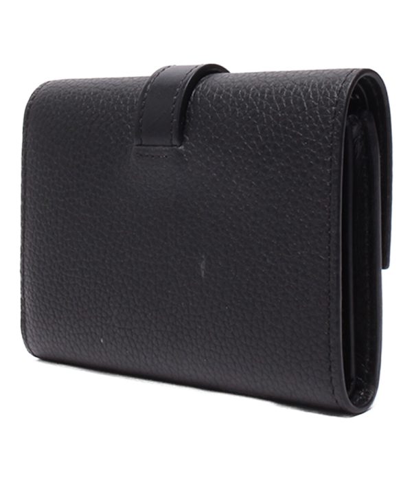 abo0067362 2 Loewe Trifold Vertical Wallet Small Black