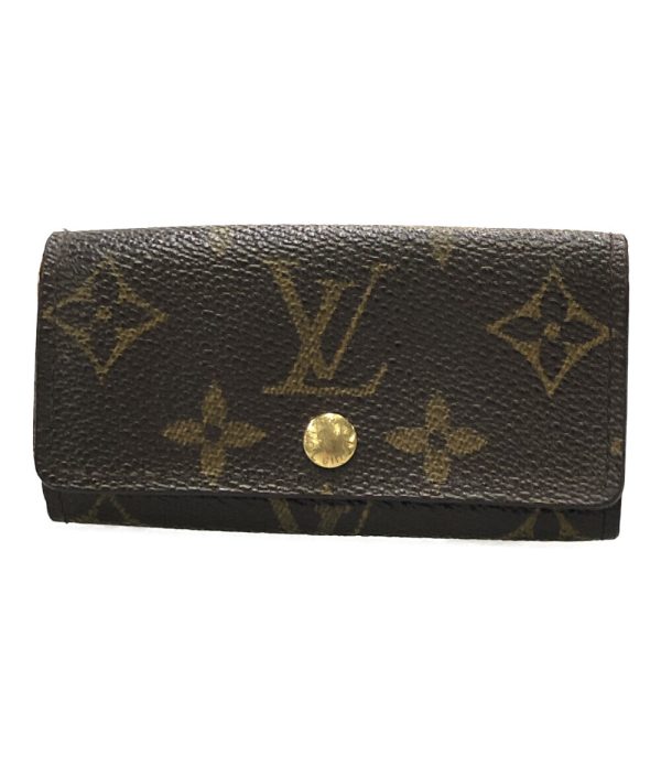 abo0067379 1 Louis Vuitton 4 key Case Multicle 4 Monogram Brown