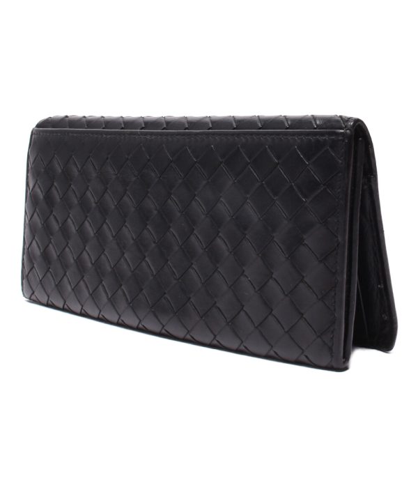 abo0068264 2 Bottega Veneta Long Wallet Black