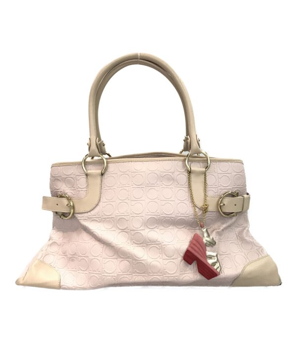 abo0068330 1 Salvatore Ferragamo Handbag Shoulder Pink