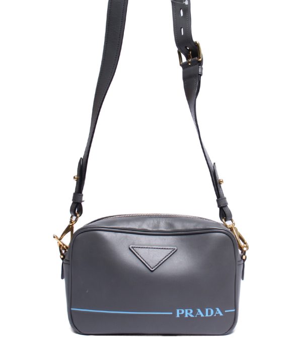 abo0069114 1 Prada Shoulder Bag Crossbody Gray