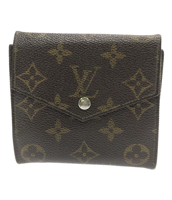 abo0069219 1 Louis Vuitton Wallet W Hook Cult Credit Brown