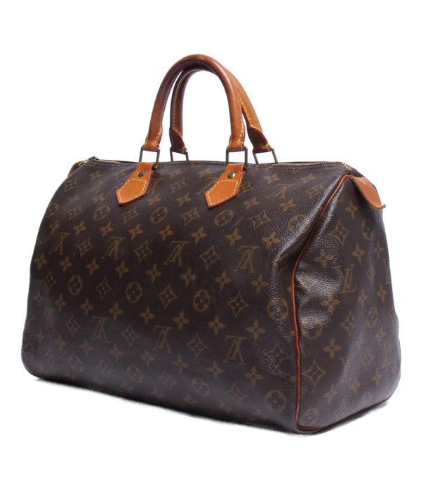 abo0069223 2 Louis Vuitton Handbag Mini Boston Speedy 35 Brown