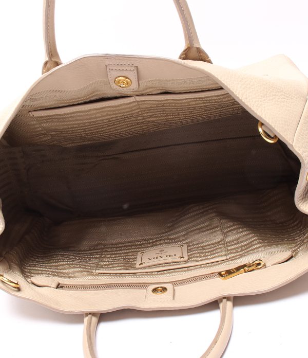 abo0070134 3 Prada 2way Tote Shoulder Bag Crossbody Beige