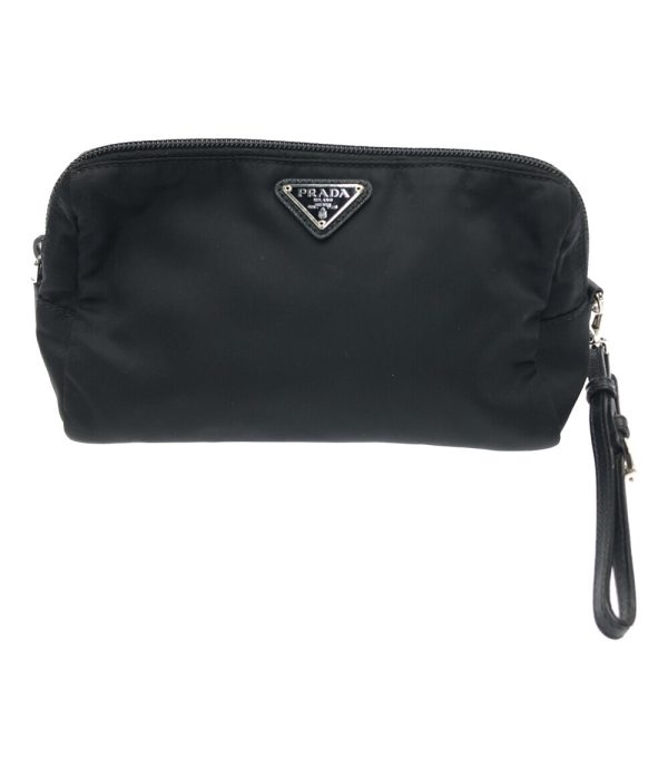 abo0070149 1 Prada Pouch With Strap Black