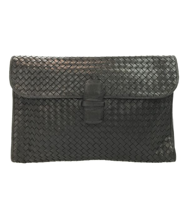 abo0070969 1 Bottega Veneta Clutch Bag Black