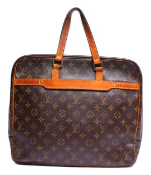 abo0070970 1 Louis Vuitton Atlantis BB Monogram Reverse Shoulder Bag Brown