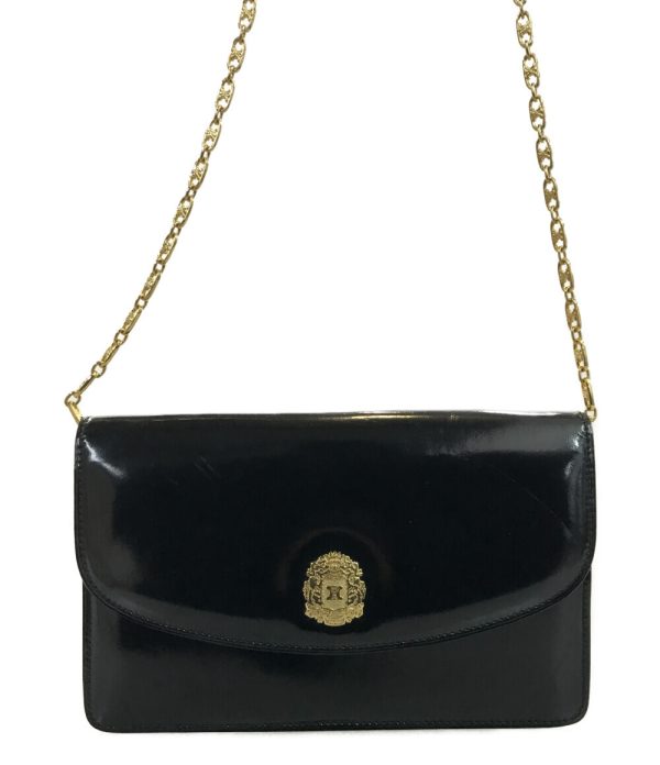 abo0071028 1 Celine Chain Shoulder Bag Black