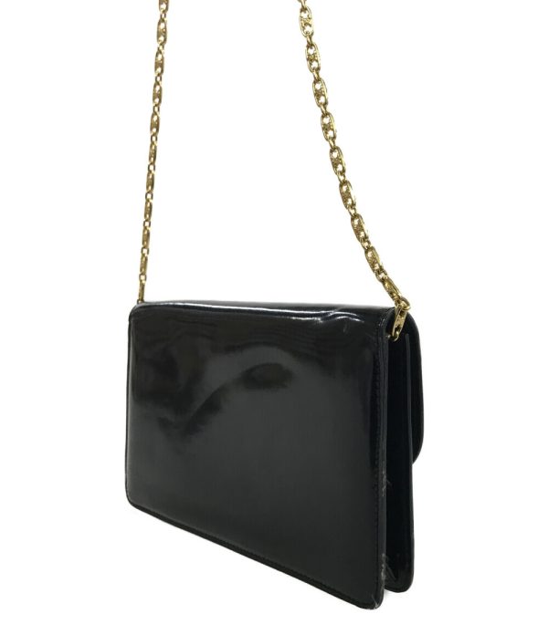 abo0071028 2 Celine Chain Shoulder Bag Black