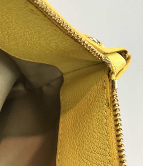 abo0071047 6 Salvatore Ferragamo 2way Tote Bag Shoulder Yellow