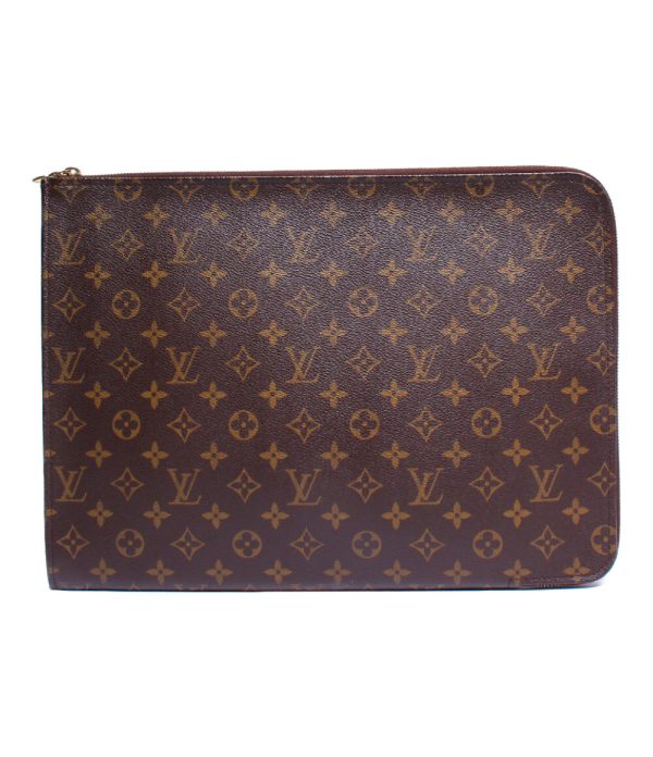 abo0071120 1 Louis Vuitton Clutch Document Brown