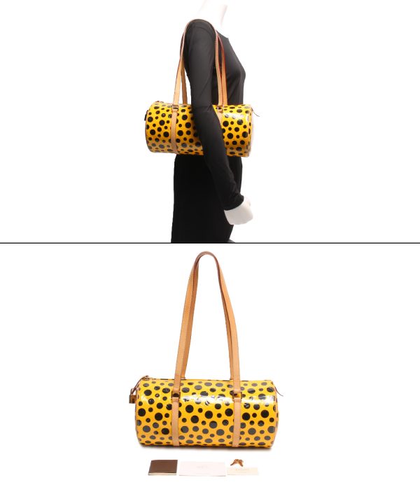 abo0071195 8 Louis Vuitton Shoulder Kusama Papillon Yellow