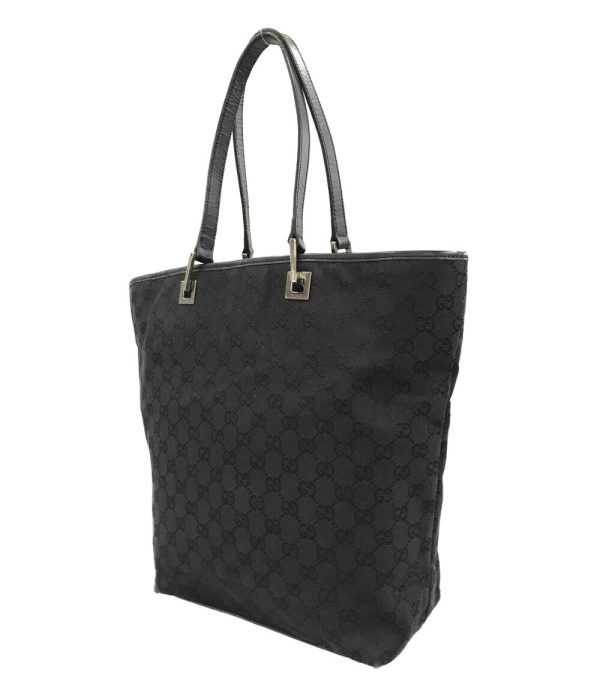 abo0071852 2 Gucci Tote Bag GG Canvas Black