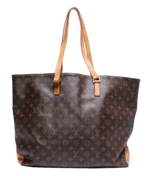 abo0071872 1 Louis Vuitton Damier Hampstead PM Tote Bag Brown