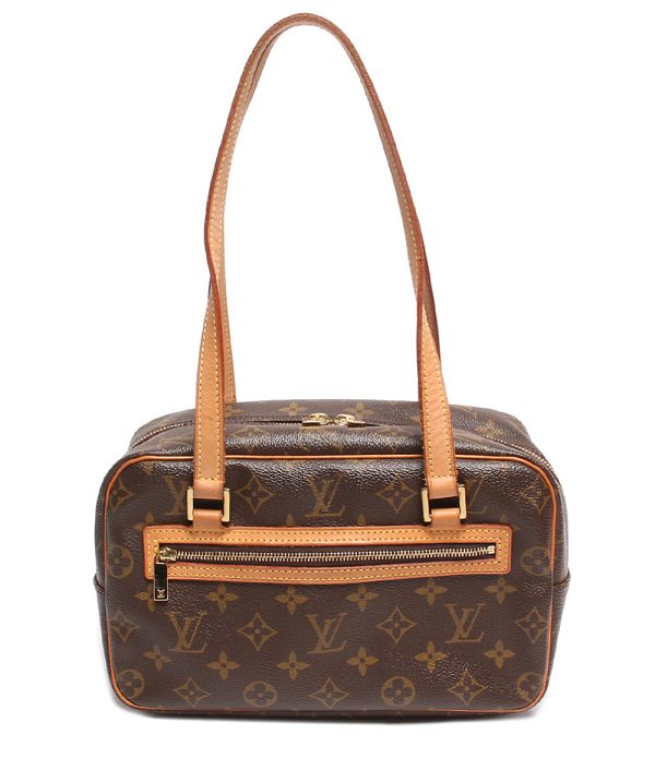 abo0073031 1 Louis Vuitton Shoulder Bag Closure Shite MM Brown