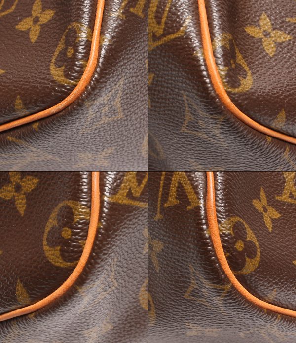 abo0073031 5 Louis Vuitton Shoulder Bag Closure Shite MM Brown