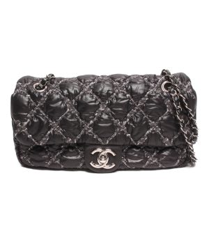 abo0073043 1 Bottega Veneta Flap Intrecciato Clutch Bag Black