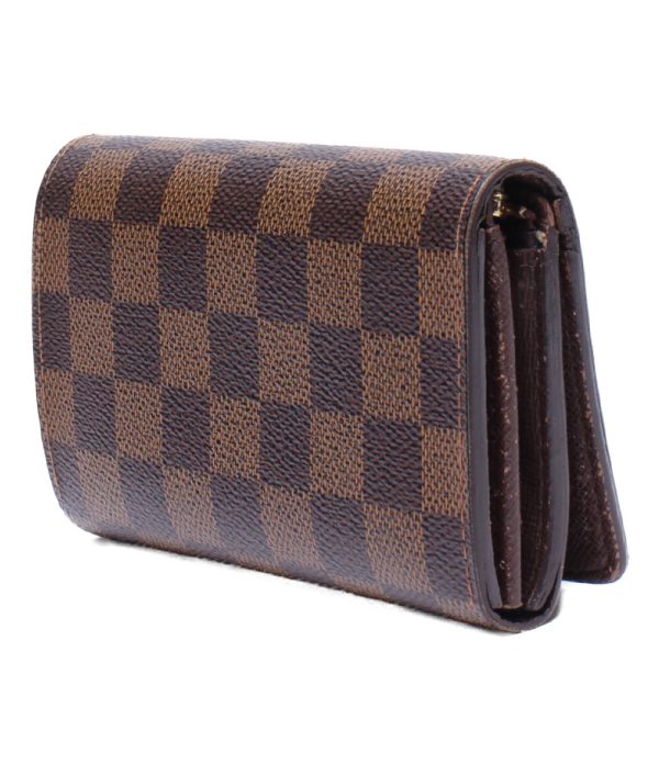 abo0073783 2 Louis Vuitton Wallet Portefeuille Tresor Brown