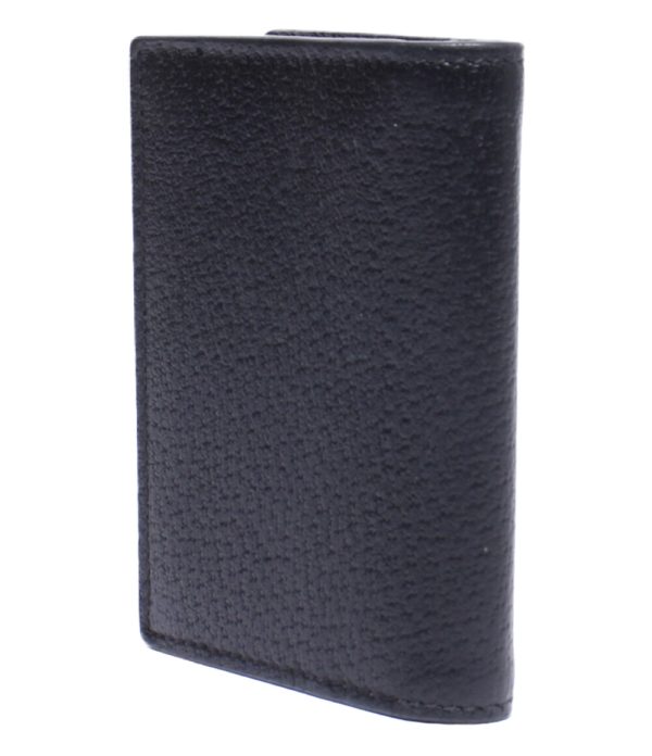 abo0073841 2 Gucci Business Card Case GG Marmont Black