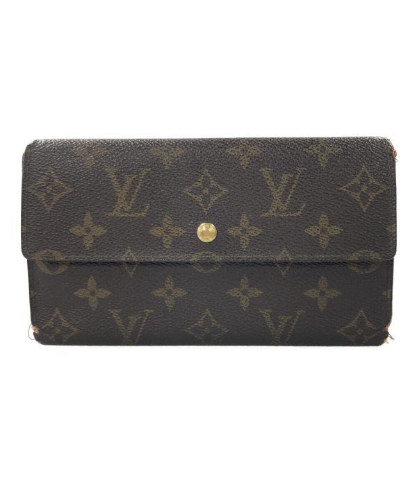 abo0073853 1 Louis Vuitton Long Wallet Leather Monogram