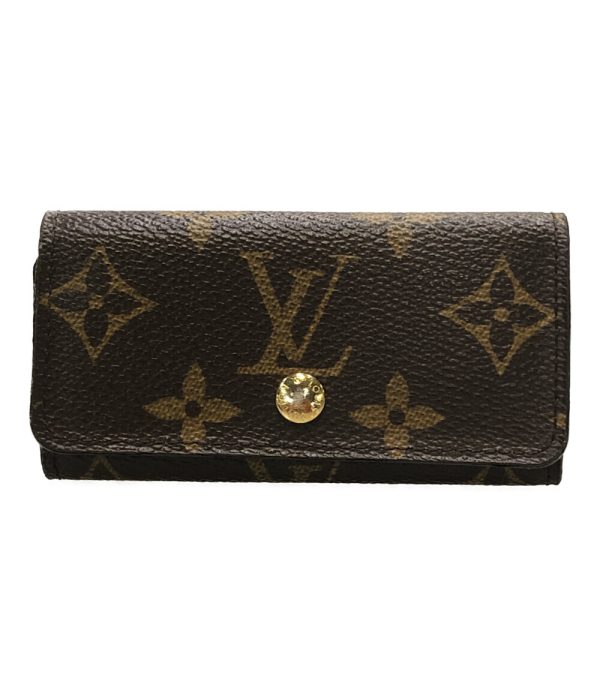 abo0074497 1 Louis Vuitton 4 key Case Multicle 4 Monogram Brown