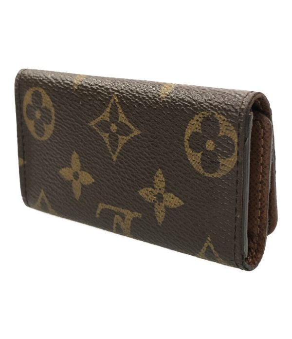 abo0074497 2 Louis Vuitton 4 key Case Multicle 4 Monogram Brown