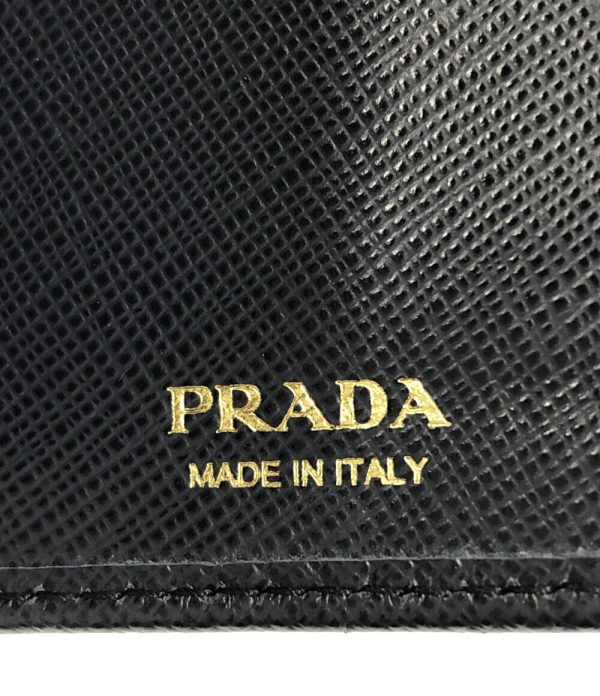 abo0074622 4 Prada Bi fold Long Wallet Navy