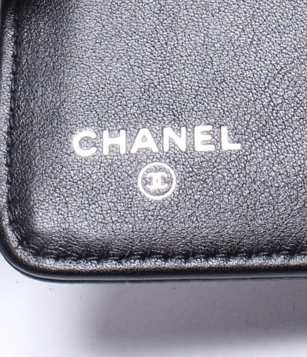 abo0074664 4 Chanel Bifold Wallet Caviar Skin Black