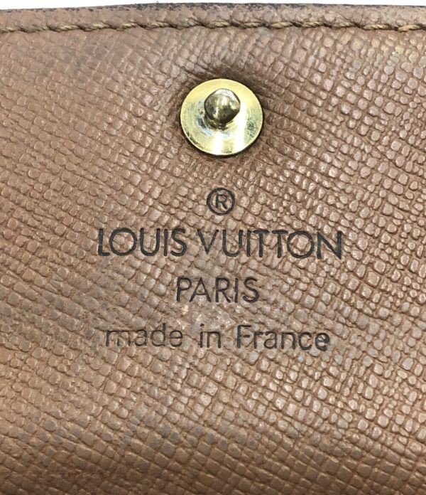 abo0074860 4 Louis Vuitton Wallet Portomone Credit Brown