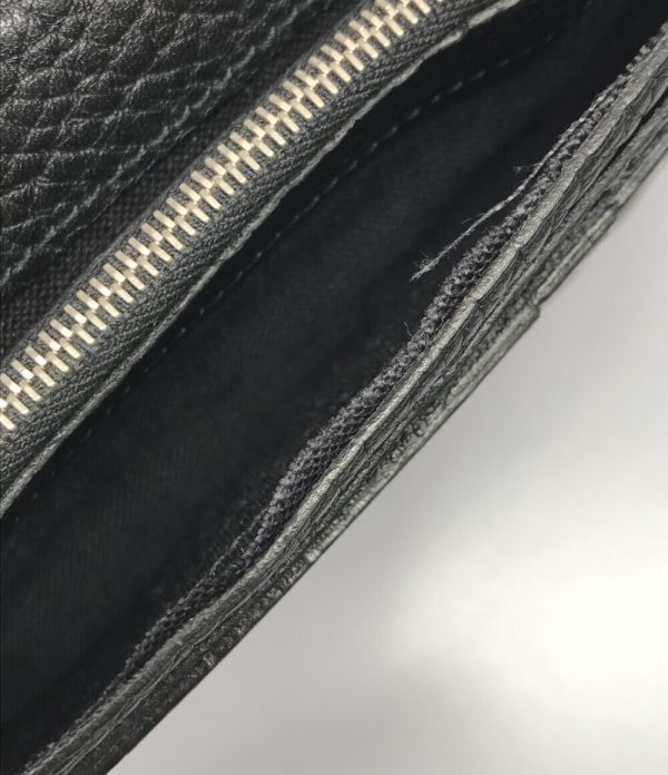 aol0110560 7 Fendi Long Wallet Selleria Black